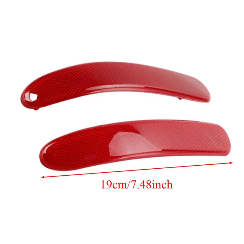 1pair Rear Bumper Reflector Car accessories 275466603 275466503 51137240231 For 2008-2014 BMW Mini Cooper Clubman R55