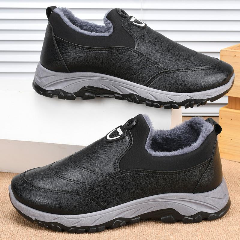 Men's Fashionable Winter Thick and Warm Snow Boots Outdoor Casual Shoes