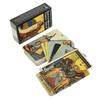 Full English Borderless Edition Smith-Waite Tarot Cards GamePortable Friend Party Playing Board Game Cards 4P