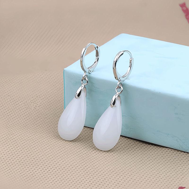 

Ретро зеленые круглые каффы для ушей: Женские серьги ципао в древнекитайском стиле Gold Plated