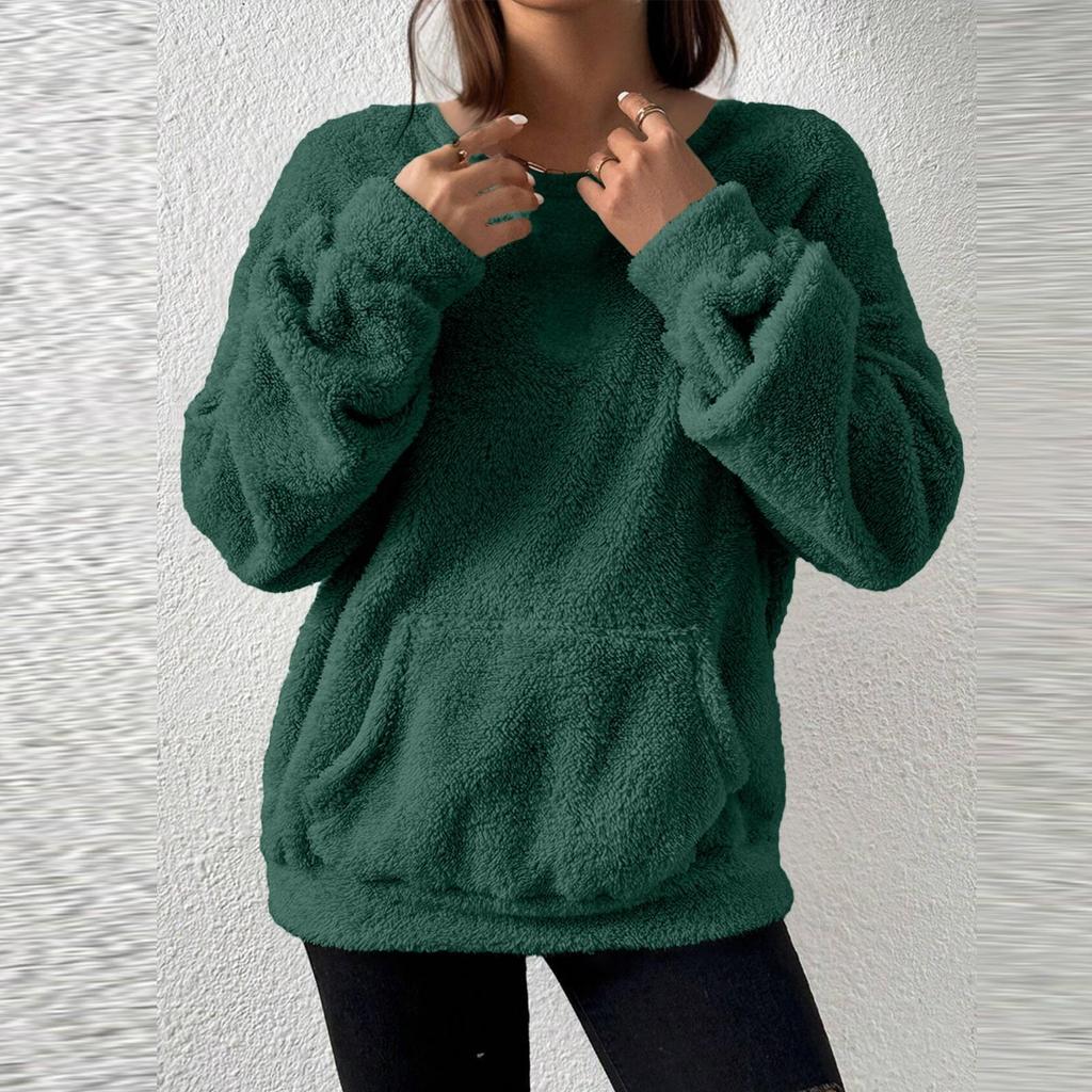 Womens Oversized Hoodies Fleece Sweatshirts Fall Fashion 2025 Pullover Sweaters Winter Clothes