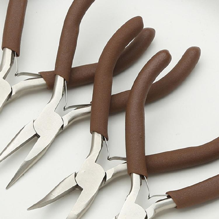 Jewelry Pliers Antislip Hand Tool for Precisions Bending In Beadwork Circuitry and Miniature Model Building