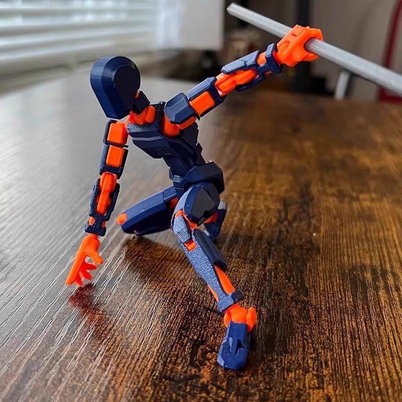 13cm Fai da te 3D Schizzo Disegna Corpo Mobile Maschile Femminile Corpo Kun Chan Dolore Articolare Personaggio Anime Modello Azione Figure Accessori Giocattolo