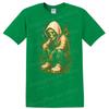 Skeleton Hoodie Sitting W/ Flowers Crocs T Shirt Cool Graphic Tee