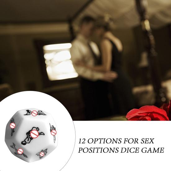 Com doze lados posições sexuais ela e ele jogo sexual brinquedo adulto festa sexual