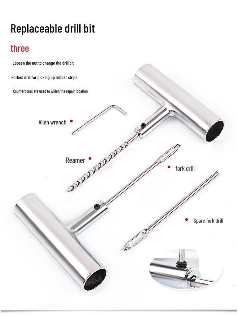 Cross-Border Cloth Bag Tire Repair Kit - 24/46/62 Pieces for Quick Emergency Tire Fixes, Travel Essential