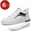 Fashion Elevator Sports Heighten Sneakers for Men with 6cm Invisible Height Increase Insole Chunky Sneakers Lift Shoes Plus Size 37-44