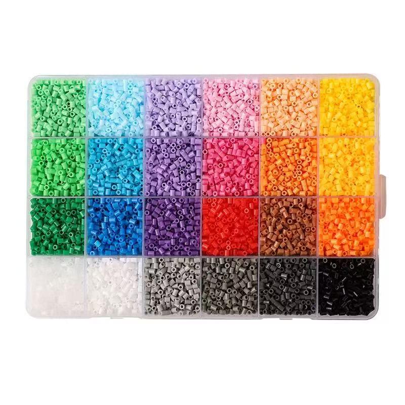 264-Color Fusion Perler Beads DIY Set: Complete Spectrum Educational Puzzle Toy, Individually Packaged