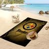 Pittsburgh Steelers Print Beach Towel Soft Portable Quick?dry Towel For Pool Summer Vacation Outdoor Sport