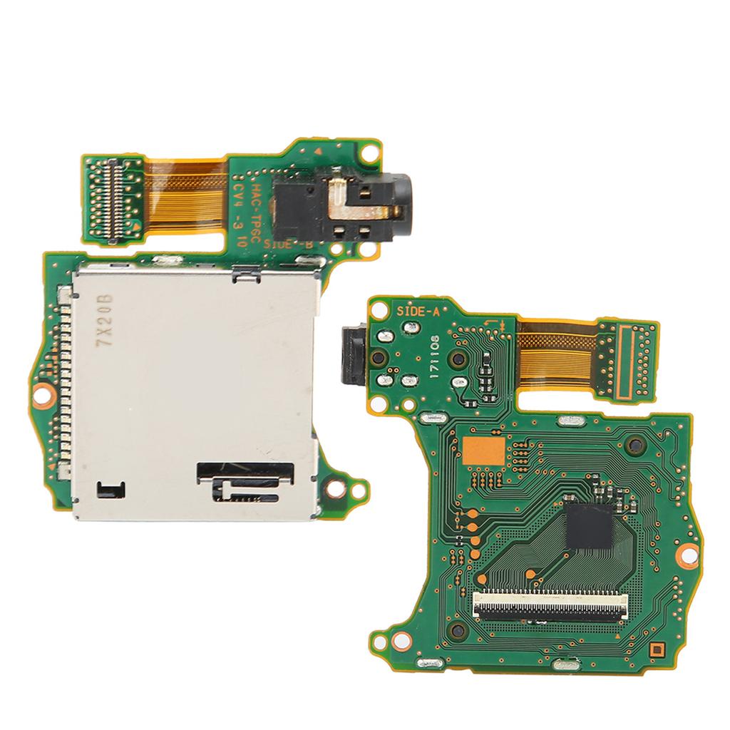 Game Reader Card Slot Cartridge Card Slot Host Reader Tray Earphone Hole Port Fit for Nintendo Switch
