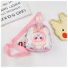 Baby Three Printed Children Shoulder Crossbody Chest Bag Outdoor Cartoon Wallet