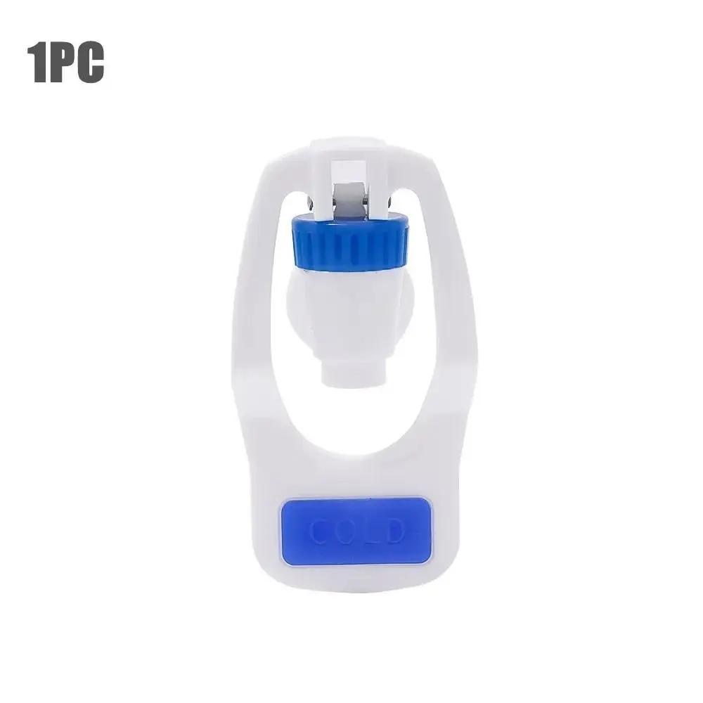 1 Stück Ersatzteile Wasserspender Hahn Drucktyp Wassertank Wasserspender Hahn Kunststoff Rot Heiß Blau Kalt