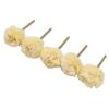 2.35mm & 3.0mm Shank Amber Polishing Wool Wheel