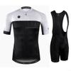 Men's Short-sleeved Overalls Shorts Cycling Suit Sweat-absorbing and Quick-drying