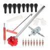 Versatile 22pcs Tire Repair Tool Set Rusts  Resistant Emergency Tire Fixing Tool Set for Homes  Garages & Auto Repair Sh