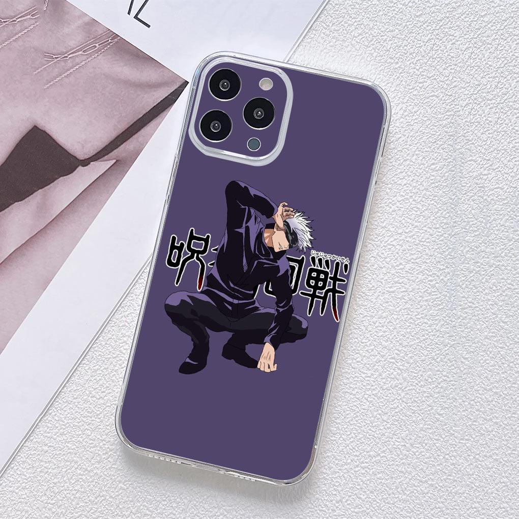 Gojo Satoru Jujutsu Kaisen Itadori Yuji Cover Phone Case for Samsung Galaxy A04 A14 A23 A34 A54 M23 M33 M52 M53 M30S M31 M51 M21