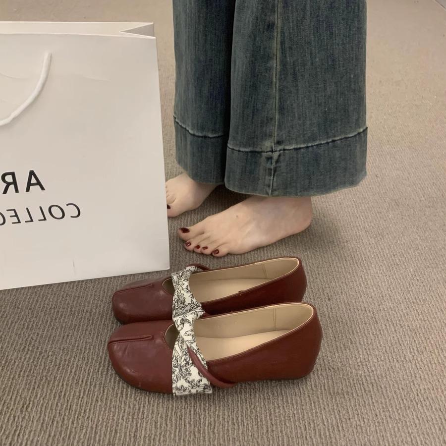 Sheepskin Version~ Simple Square Head with Thin Strap Open-toed Thick-heeled Sandals for Women's New Summer Soft-soled Comfortable Outer Wear Cool