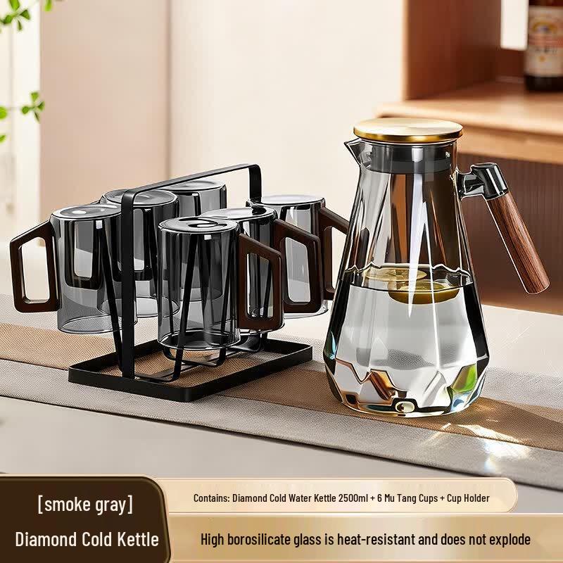 Qiwei Glass Cold Water Pitcher