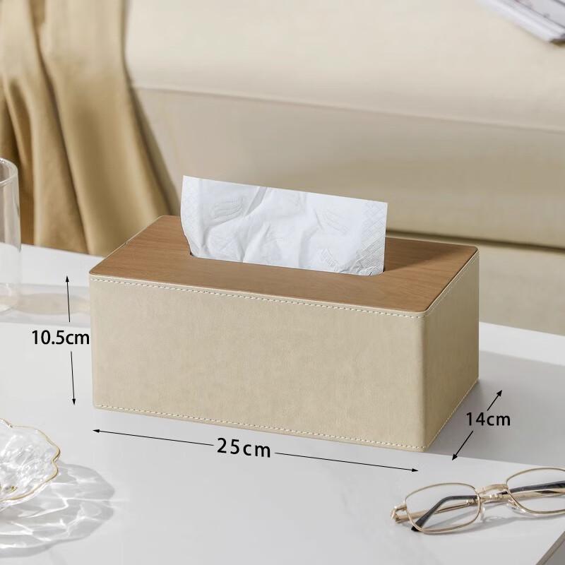 Moshen Leather Tissue Box