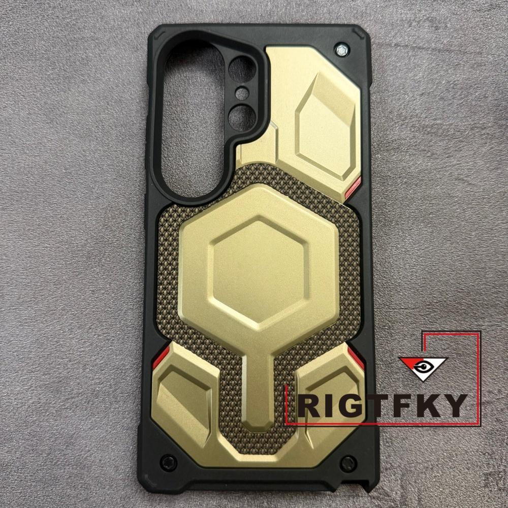 Militärische schwere Rüstung Magnetische Handyhülle für Samsung Galaxy S26 Ultra S25 S24 S23 Plus Stoßfeste stoßdämpfende Abdeckung