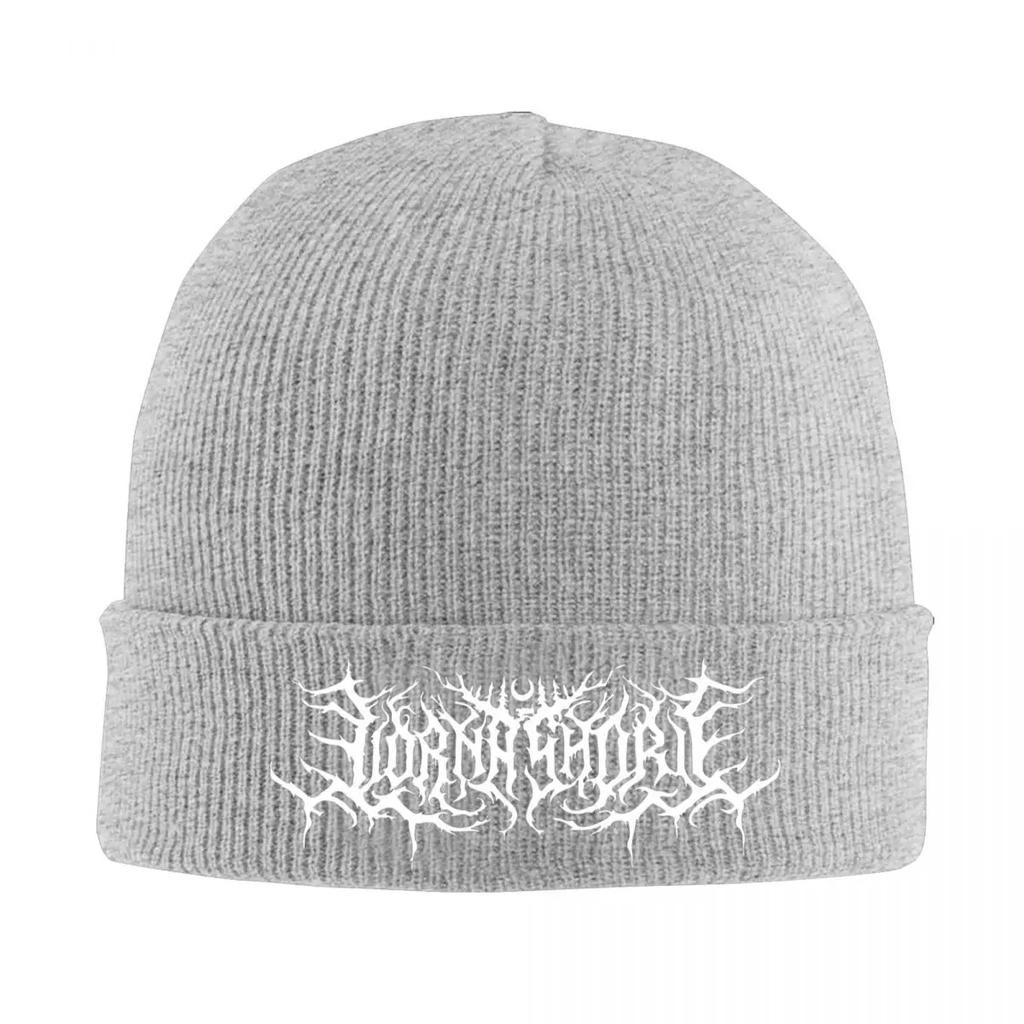 Cappello in Maglia Caldo Classico con Logo Lorna Shore Berretto Invernale Cappellino Skullies Berretti Cappelli Hip Hop per Unisex