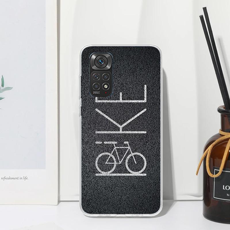 Bicycle Bike Sport Phone Case For Xiaomi Redmi Note 15 13 14S 14 Pro Plus 12S 11S 10S 12 11E 10 11T Art Fundas Back Cover Redmi
