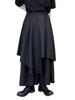 Over the Moon Sarouel Plus Lolita M Pants, Wide-leg Pants, Women's, Size, Fashionable, Style, Slimming, Black,