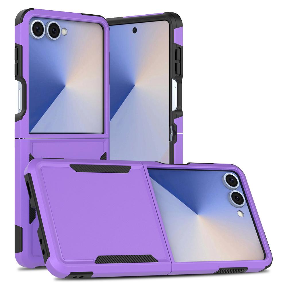New Galaxy Z Flip 7 Phone Case All Inclusive Zfold7 Anti Drop for Samsung Up and Down Folding Screensaver Cover