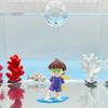 Aquarium Decoration Plastic Floating Fish Tank Ornaments Decoration With Ball