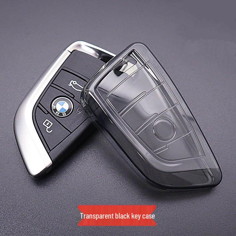 Ultra-Thin Transparent Key Cover for BMW X1-X7, 1, 3, 5, 7 Series