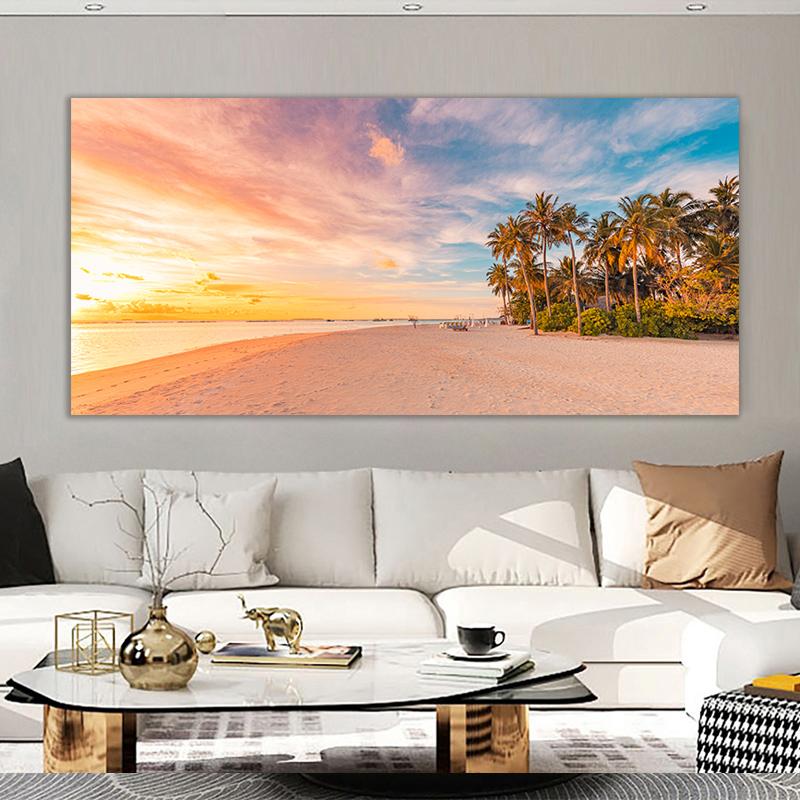 Havlandskap Lerretsmaleri Veggdekorasjoner Stuebilder Moderne Cuadros-plakater og utskrifter Dropship Home Decor Printing