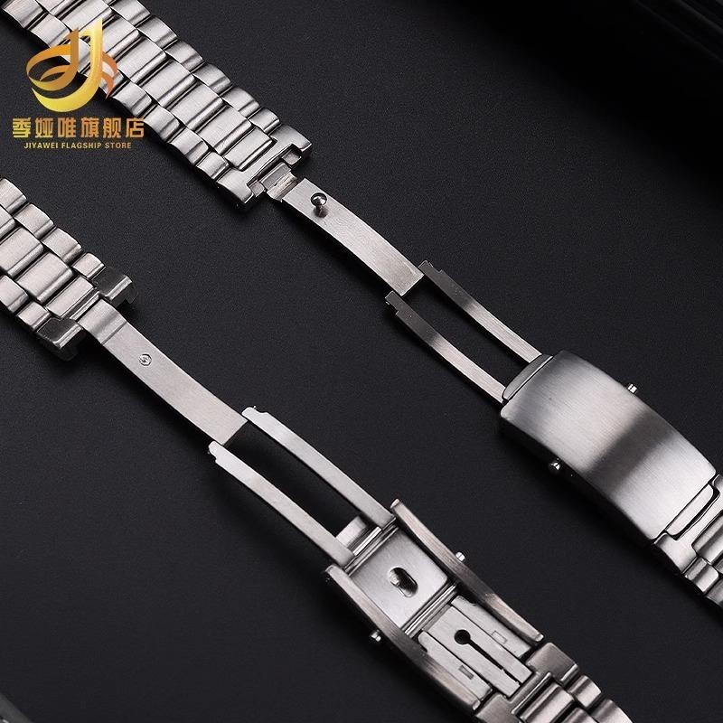 Pro řemínek k hodinkám Omega Seamaster 600 Ocean Universe 300 Nerezová ocelový náramek na hodinky Pevný zakřivený konec 18mm 20mm 22mm