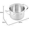 Fissler original-profi collection Topf, hoch, 24 cm, 6,3 L (084-128-24-000/0)
