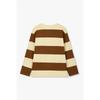 Studio Tomboy Rugby Stripe Henry Neck Sweatshirt 9105322102 