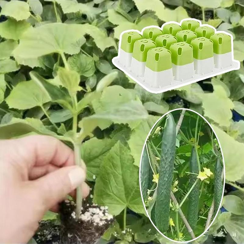 5 balení 12článková silikonová startovací miska na sazenice, opakovaně použitelné nádoby na klíčení pokojových rostlin, miska na klíčení rostlin, květináče na sazenice rostlin pro zahradu