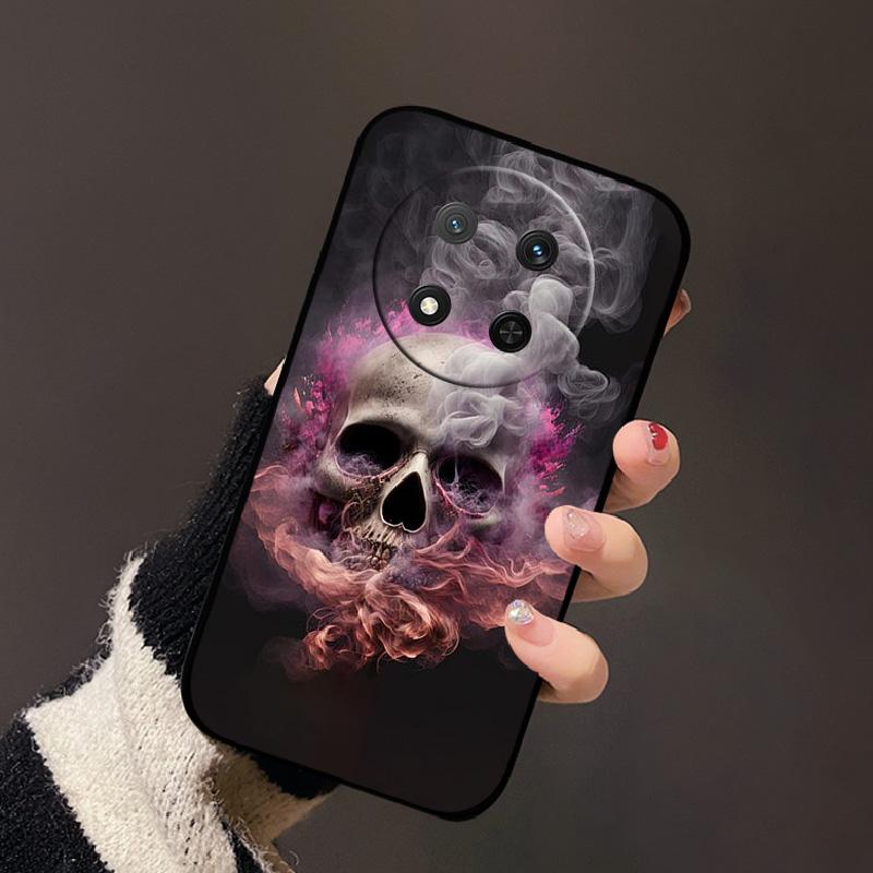 Für Honor X9c 5G X60 Pro 5G Mode Farbe Schild Luxus Silikon Hülle Funda Für Honor X9C 5G X60 Pro 5G Schwarze Rückseite