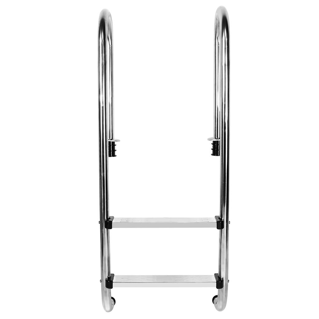 Pool Ladder Stainless Steel Anti Slip Anti Corrosion Swimming Pool Ladder with Two Step Pedal