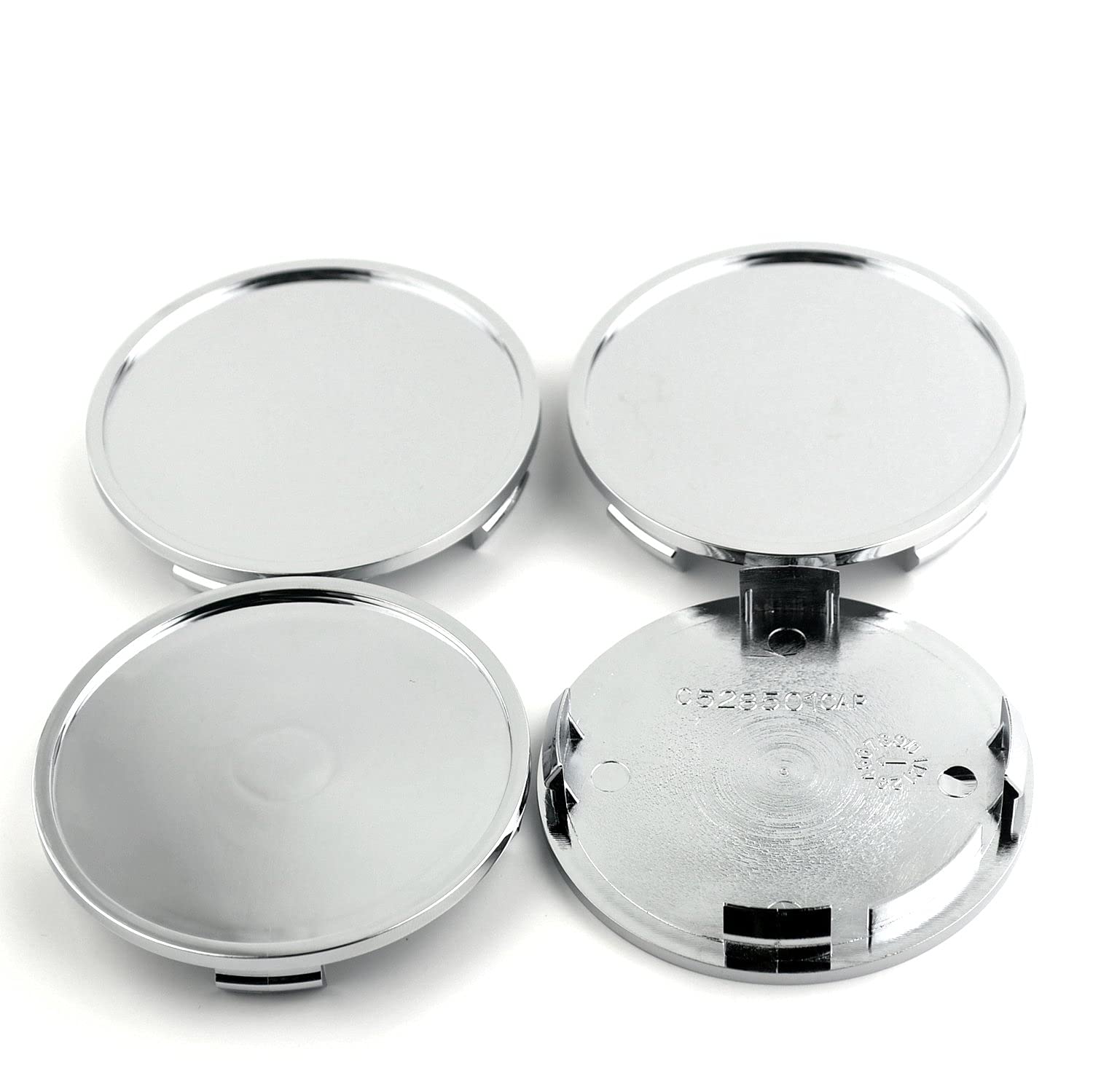 

Колпак центра колеса 76мм 73мм 4шт Серебристый колпак колеса Центральная крышка Outer diameter 76mm. Inner серебряный