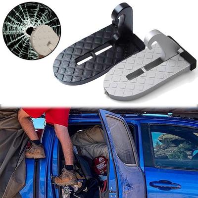 Raft de acoperiș pentru mașină nou, treaptă pliabilă pentru ușa mașinii, cârlig universal de blocare multifuncțional, pedală auxiliară, ciocan de siguranță din aliaj de aluminiu
