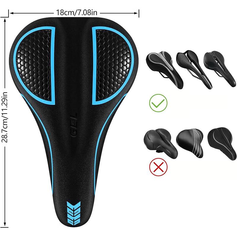 Lishi Soft Silicone Mountain Bike Saddle Cover