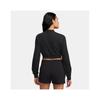 Nike Sportswear Crewneck Crop Track Top Black