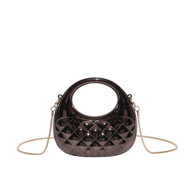 New acrylic bag rhombus mini chain bag banquet colorful clutch messenger bag