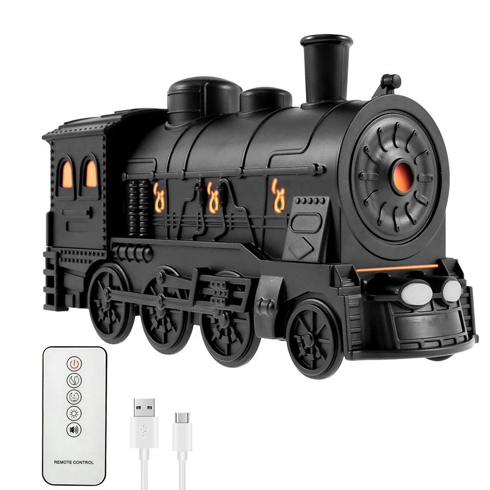 Remote Control Humidifier Essential Oil Humidifier Nighttime Use Black Remote Control Aroma Diffuser Vintage Design