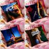 1984 American Horror Story Cushion Cover Anti-dustmite Pillowcase Invisible Zipper Silky Short Plush Sofa Cushion Cover