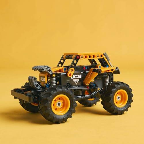 LEGO Technic Monster Jam™ DIGatron™ Pull-Back Toy, Birthday Gift, Building Blocks, for Boys and Girls, Ages 7, 8, and 9, Elementary School Students, V