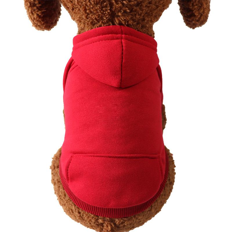Winter Dog Hoodies Sweatshirt Jacket For Small And Medium Dog Pet Coat Puppy Clothes Chihuahuas Bulldog Costume Puppy Pet Autumn