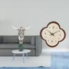 Tribal Bull Head Sculpture Wall Hanging Art Creative Design Clock Non Ticking for
