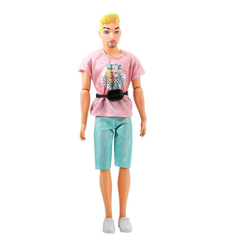Neue 30cm Modische Ken-Puppe Für Männer Und Mädchen Sommer Sport Und Freizeit Paar Grenzüberschreitender Handel