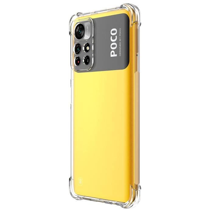 Coque - Phonillico® - Xiaomi POCO M4 PRO 5G - Silicone Souple - Ultra Slim - Transparent