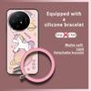 Creative Protective Phone Case For TCL 50 Nxtpaper 5G/50Pro Nxtpaper 5G Solid Color Bracelet Youth Funny Anti-knock Ring